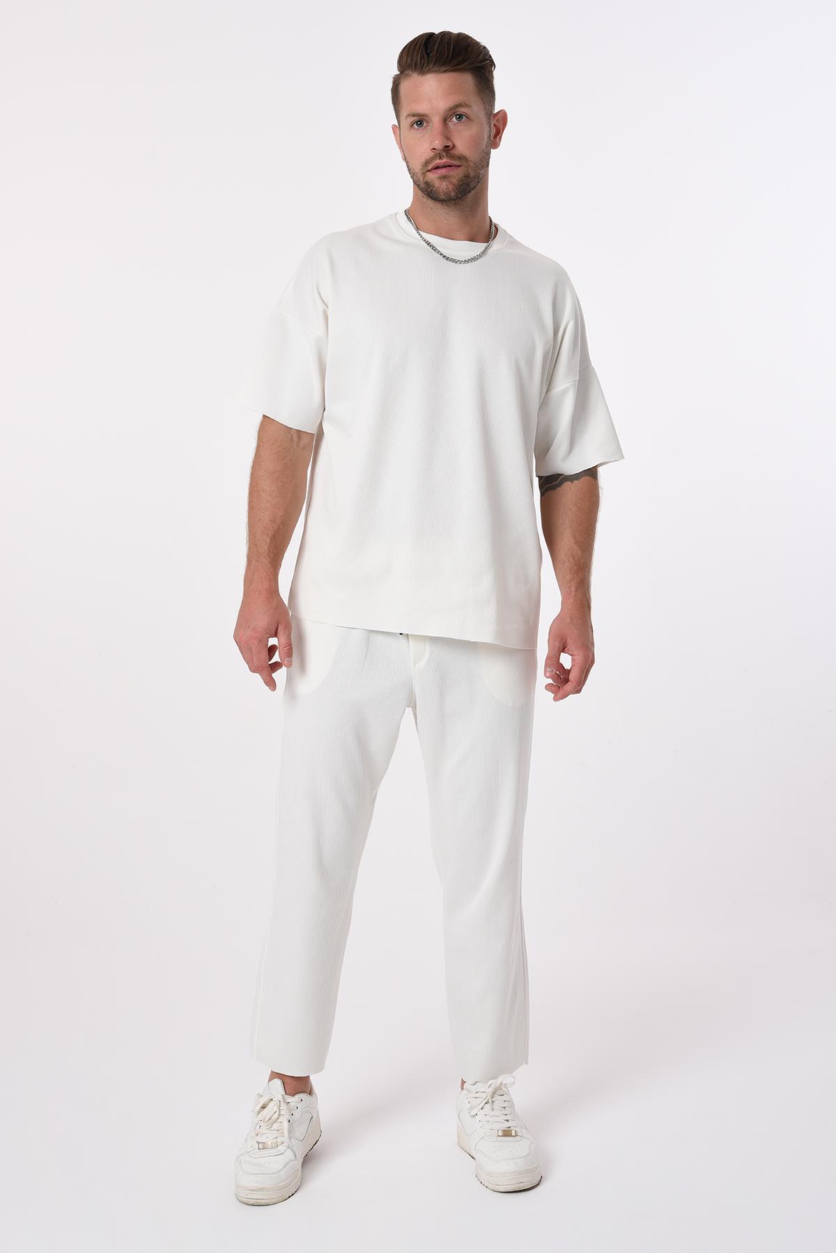 R-4269 Oversize T-shirt Bol Paça Pontolon Kaşkorse Takım