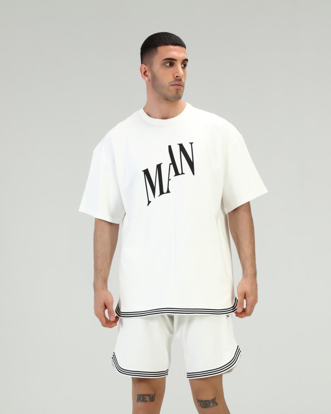 R-5042 MAN BASKILI  ŞERİTLİ TAKIM