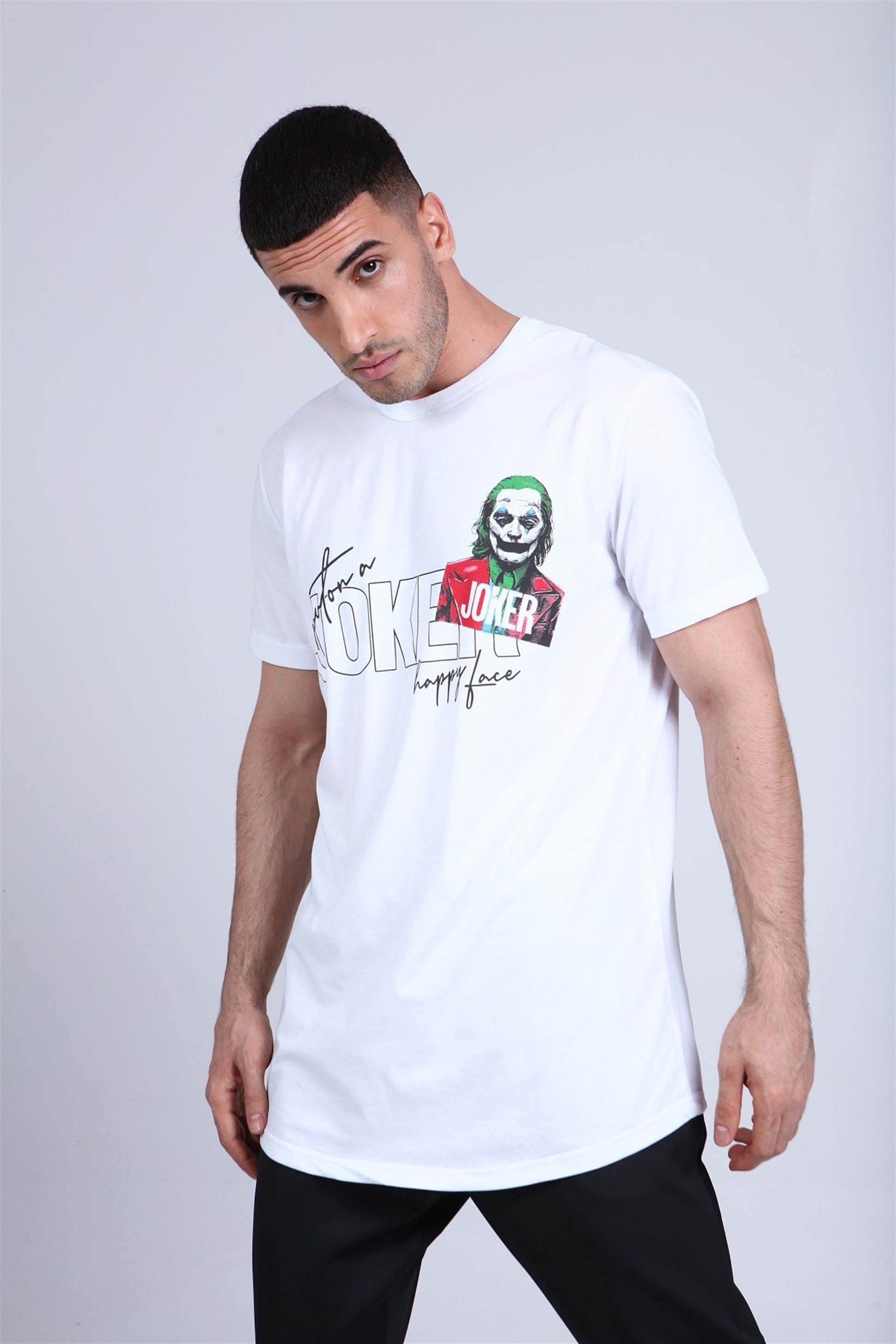 R-5220 JOKER BASKILI T-SHİRT