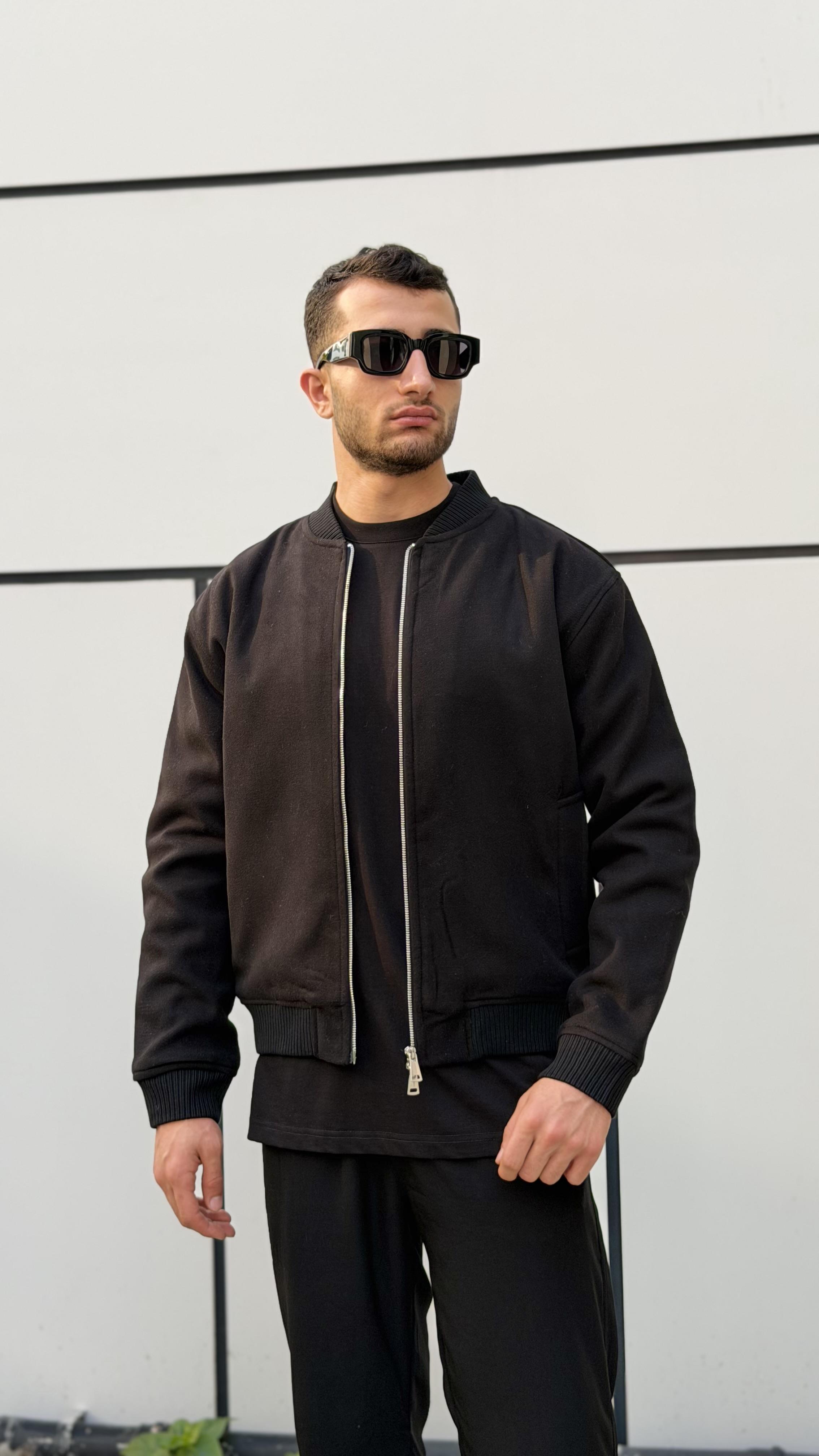 X-2034 Ribana Detaylı İçi Kapitoneli Kaşe Mont