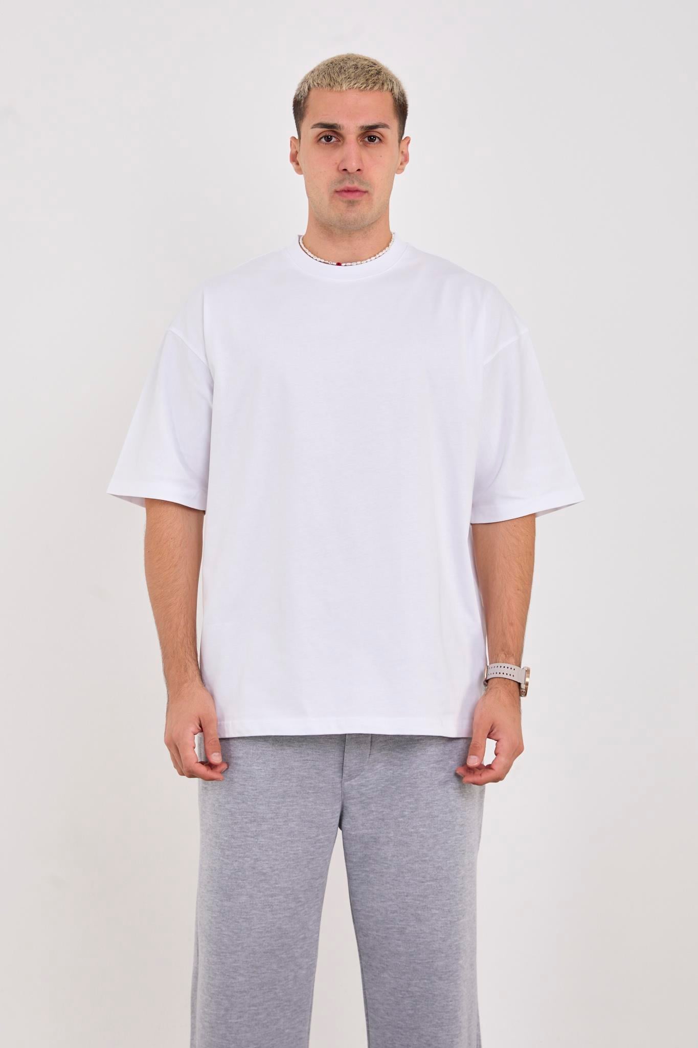 X-4009 Düz Basic Tişört