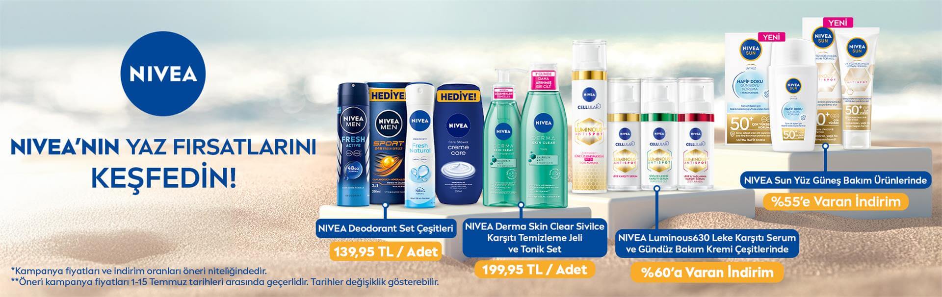 Nivea ürünler