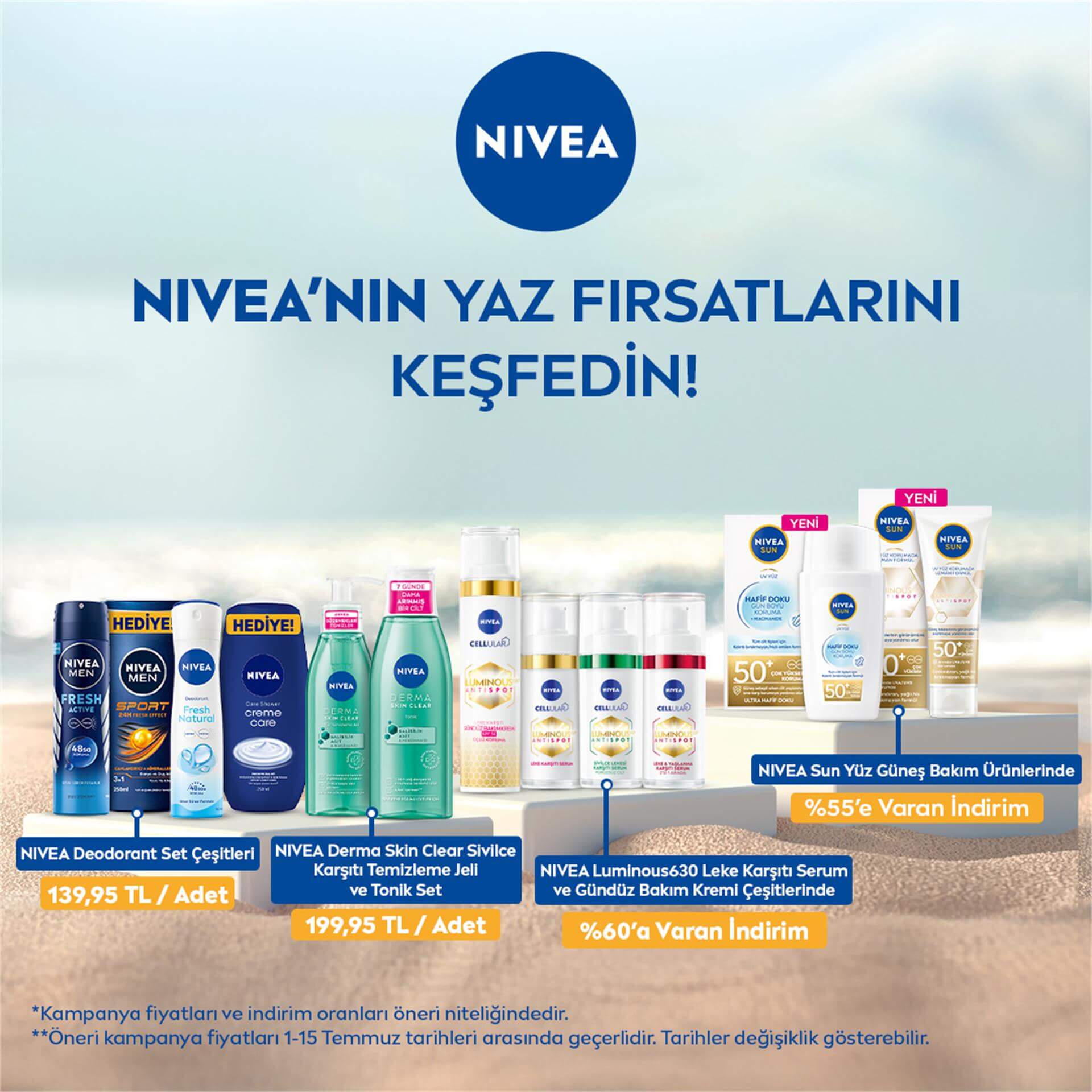 Nivea ürünler