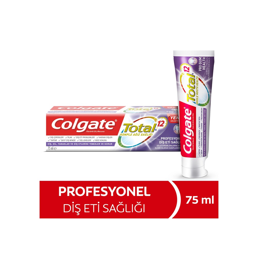Colgate Diş Macunu - Total Profesyonel Diş Eti Sağlığı 75 ml | Tshop