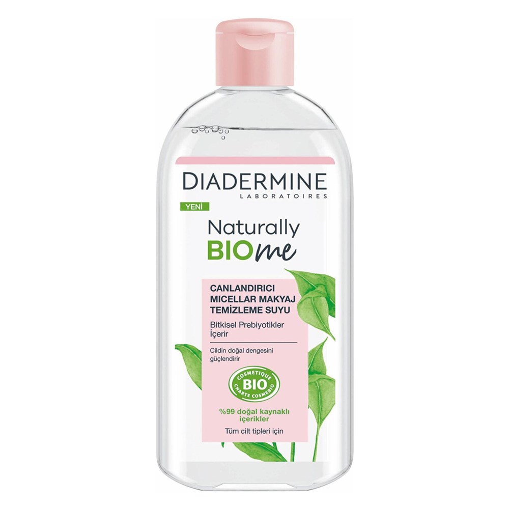 Diadermine Canlandırıcı Micellar Makyaj Temizleme Suyu Naturally Bio-Me 400  ml | Tshop