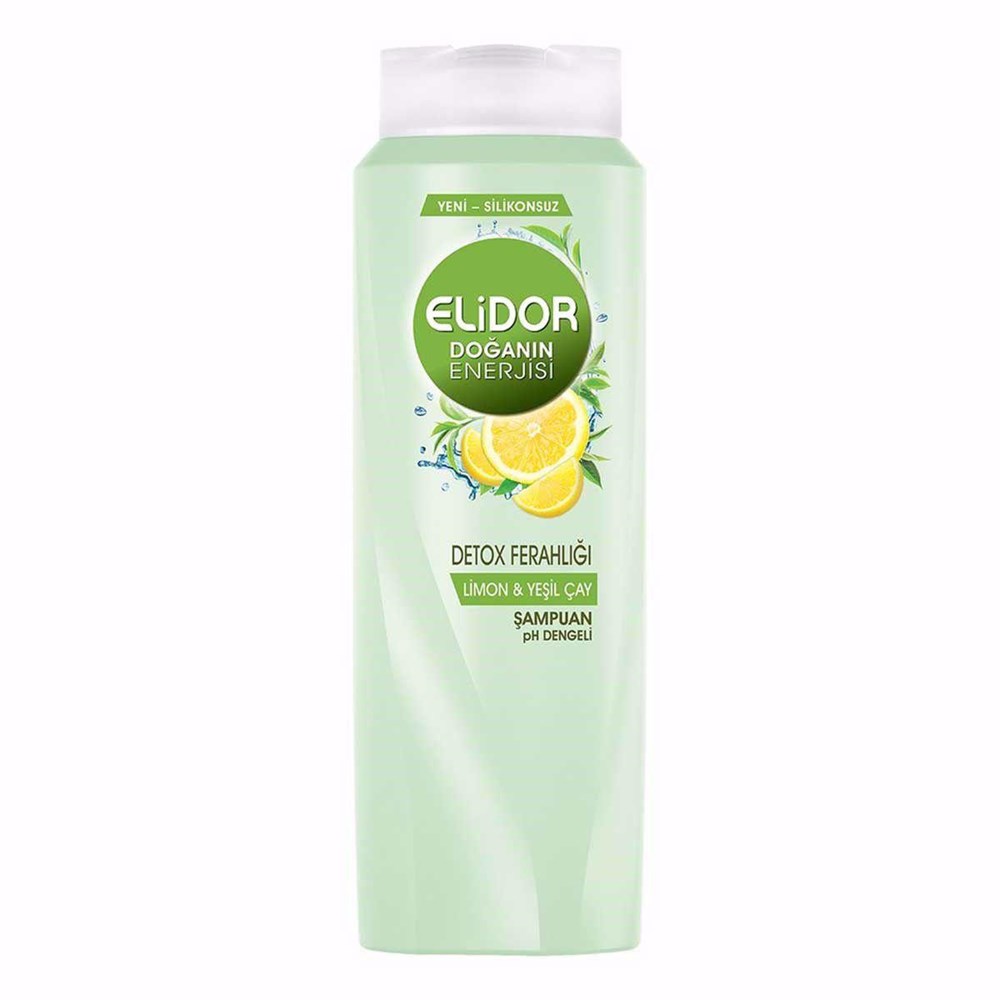Elidor Şampuan Detox Limon & Yeşil Çay Ph Dengeli 500 ml | Tshop