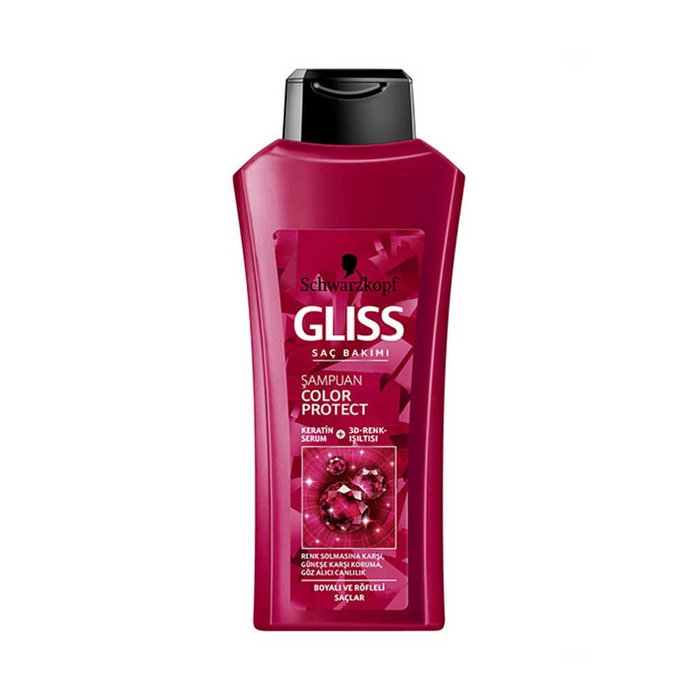 Gliss Şampuan Color Protect Boyalı ve Röfleli Saçlar için 525 ml | Tshop