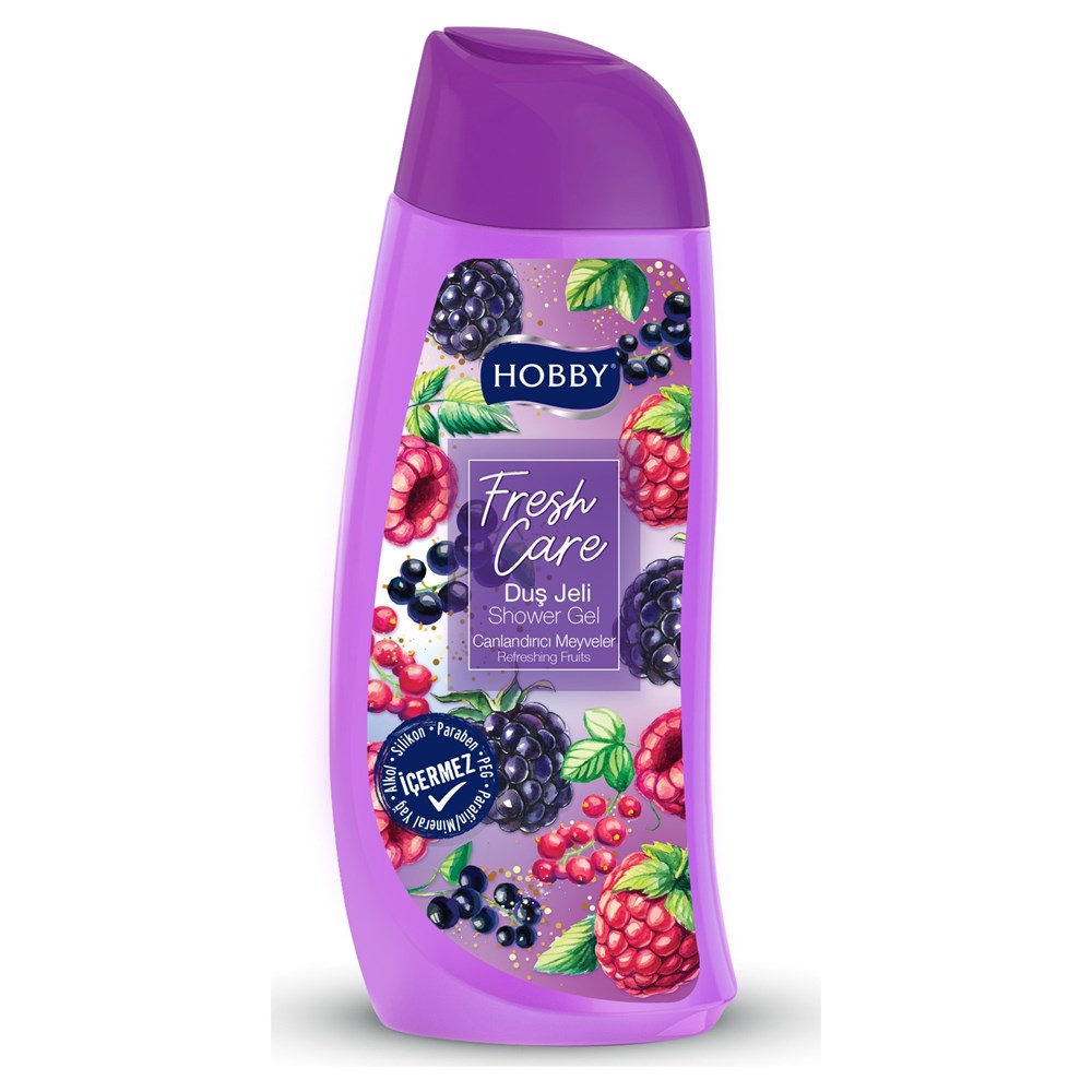 Hobby Fresh Care Duş Jeli Böğürtlen Özlü Shower Gel 500 ml | Tshop