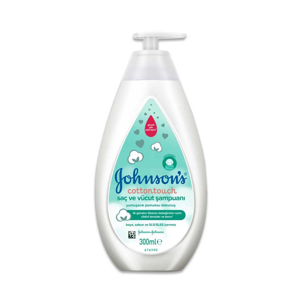 Johnsons Yenidoğan Bebek Şampuanı - Cotton Touch 300 ml | Tshop