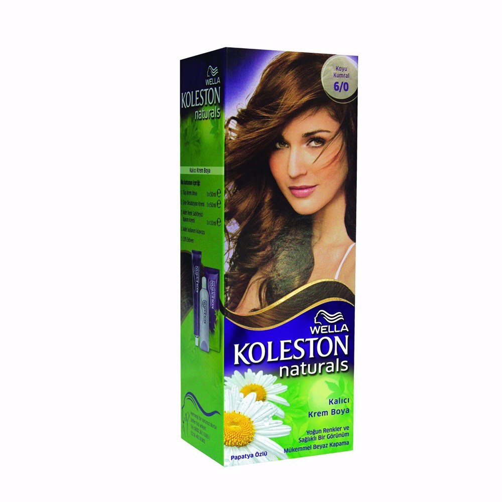 Koleston Naturals Saç Boyası Kit 6/0 Koyu Kumral | Tshop