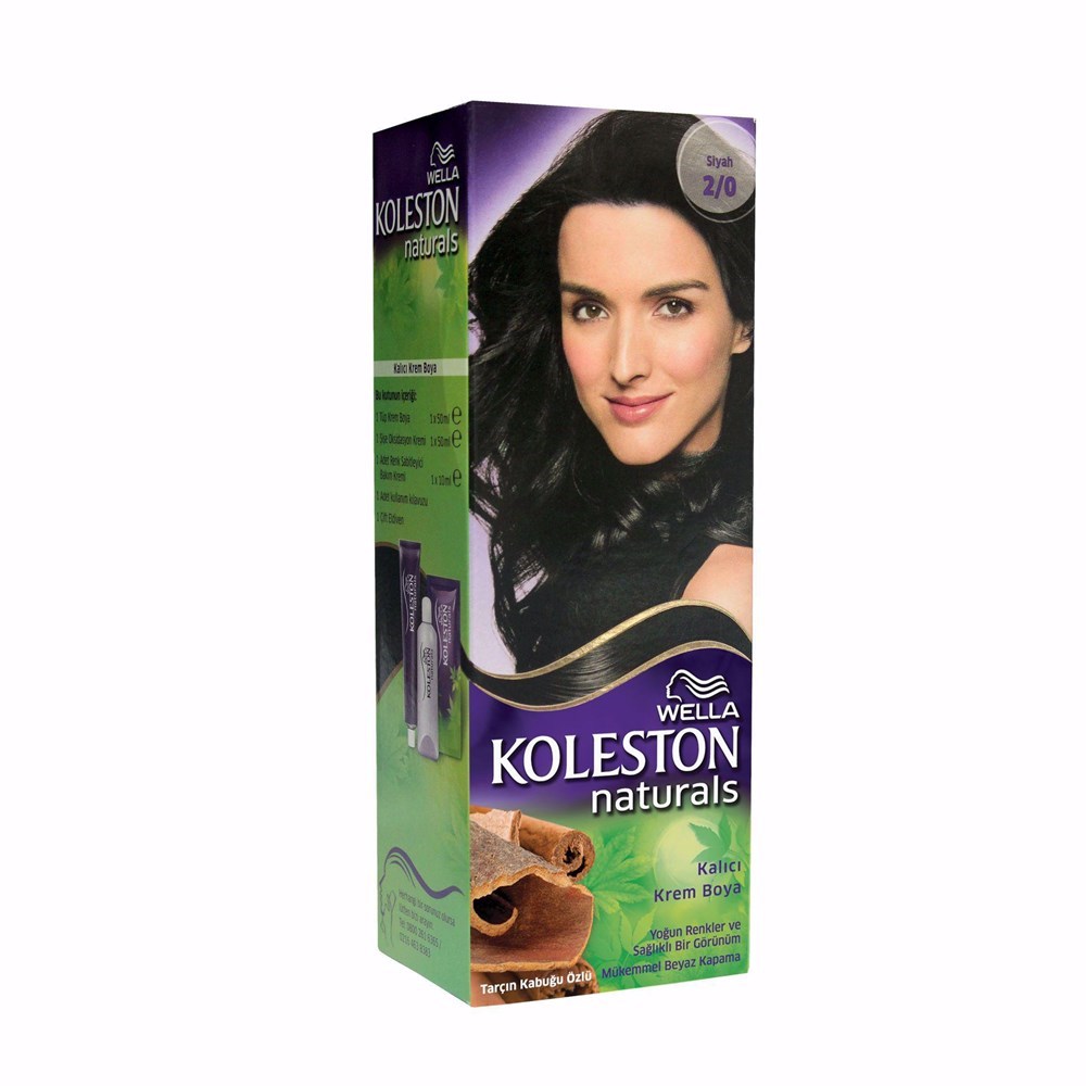 Koleston Naturals Set Saç Boyası 2/0 Siyah | Tshop