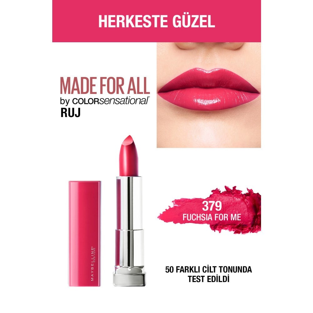 Maybelline New York Ruj Color Sensational Made For All Lipstick 379 | Tshop