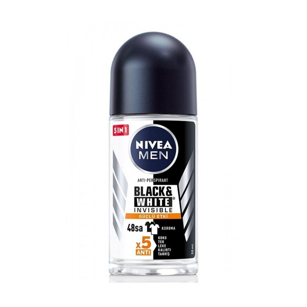 Nivea Erkek Roll On Deodorant Black&White Ultimate Impact 50 ml | Tshop