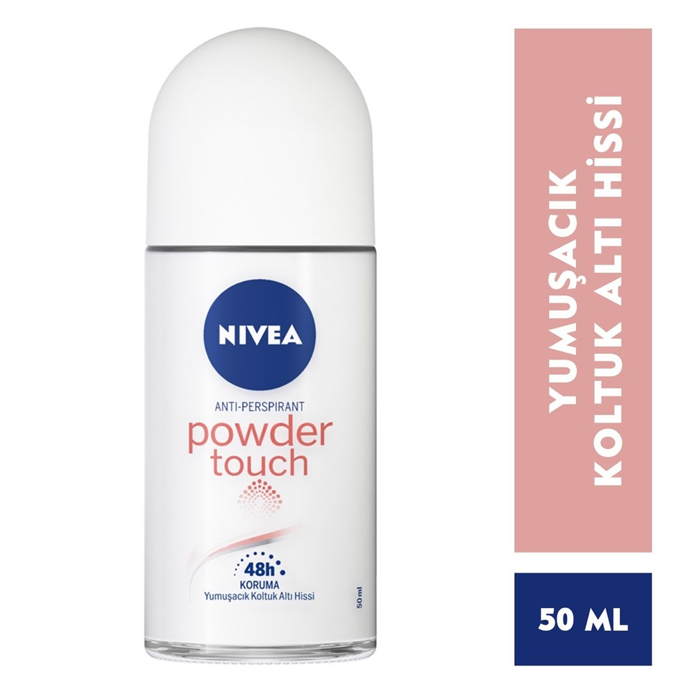 Nivea Kadın Roll-On Deodorant - Powder Touch 50 ml | Tshop