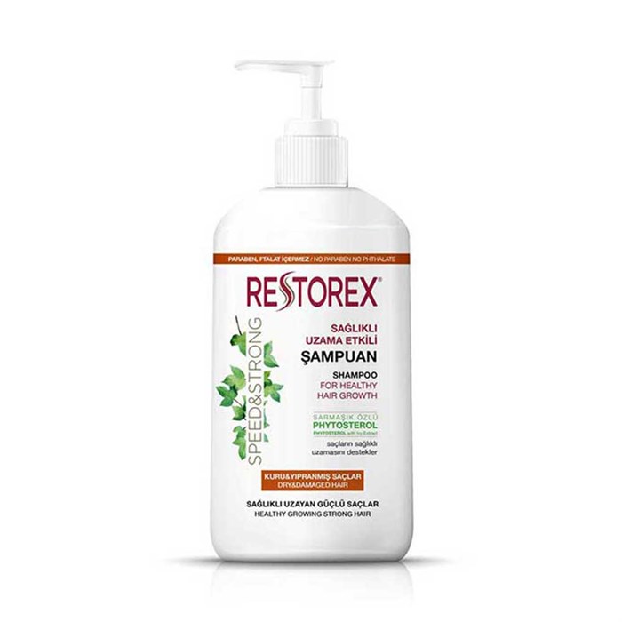 Restorex Speed Strong Şampuan Sağlıklı Uzama Etkili Sarmaşık Özlü 1000 ml |  Tshop