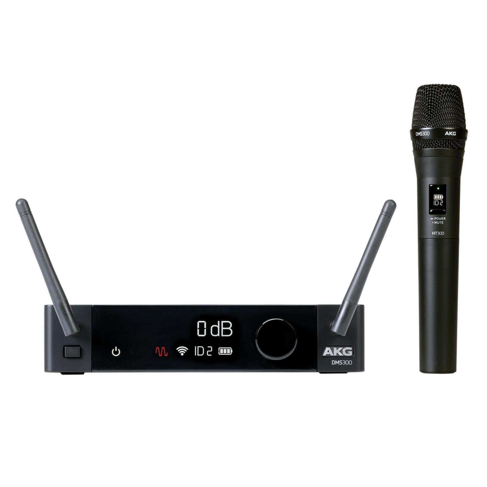 AKG DMS300 INST SET 2.4 Ghz Profesyonel Dijital Kablosuz Mikrofon Sistemi