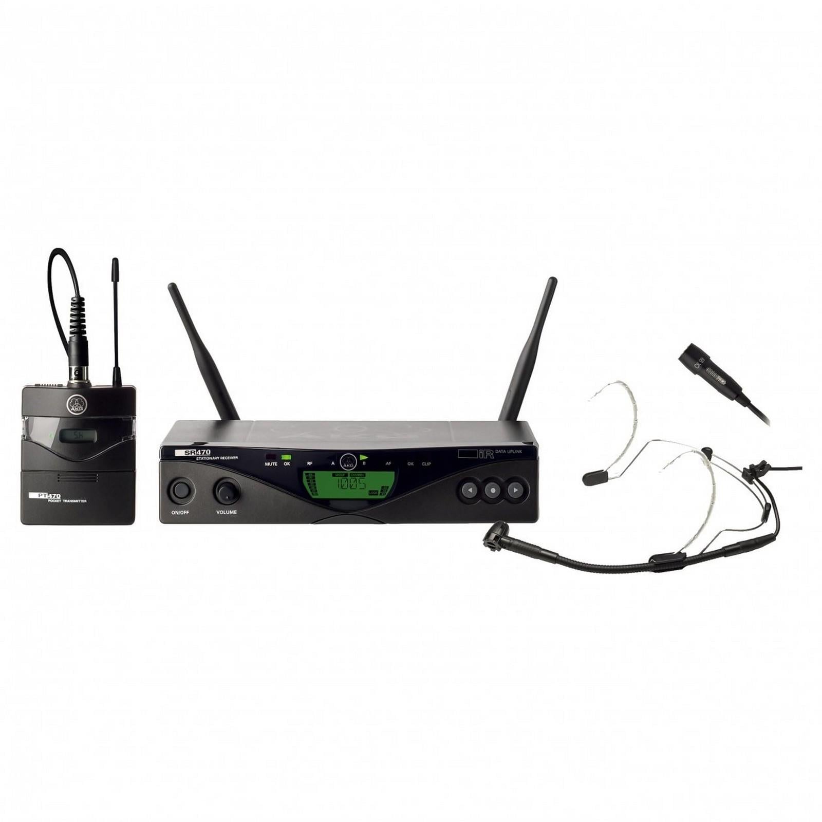 AKG WMS470 PRES SET BD9 Profesyonel Kablosuz Yaka Mikrofon Sistemi