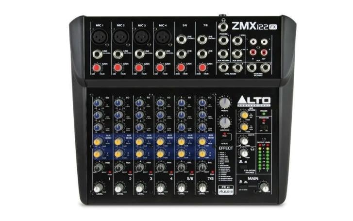 ALTO ZMX122FX 8 KANAL EFEKTLİ DECK MİKSER