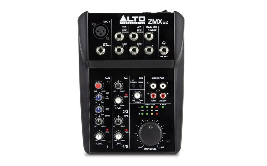 ALTO ZMX52 5 KANAL DECK MİKSER