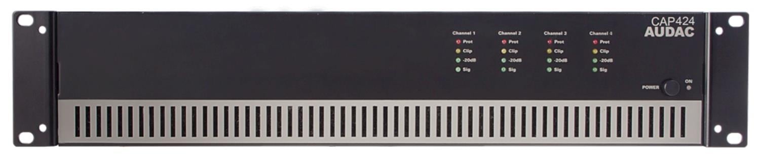 AUDAC CAP424 4x240W 100V 4 KANAL POWER AMFİ