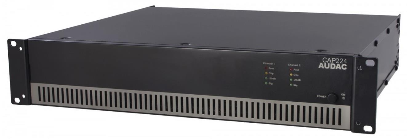 AUDAC CAP224 2x240W 100V AUDAC POWER AMFİ