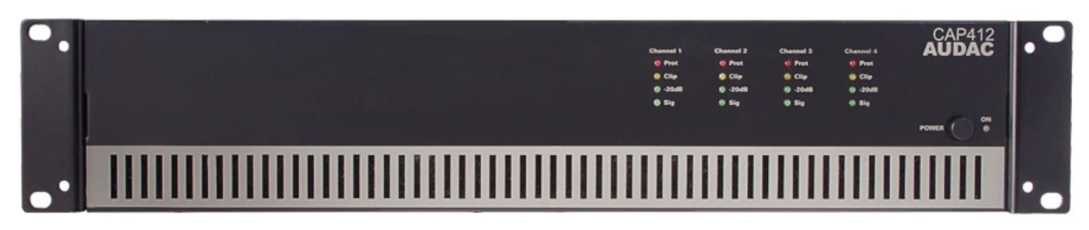 AUDAC CAP412 4x120W 100V 4 KANAL POWER AMFİ