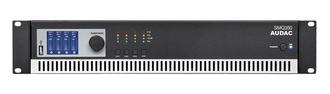 AUDAC SMQ350 4x350W 4OHM POWER AMFİ