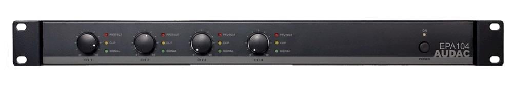 Audac EPA104 Dört Kanallı Class D Amfi 4 X 100W 4 Ohm + Crossover