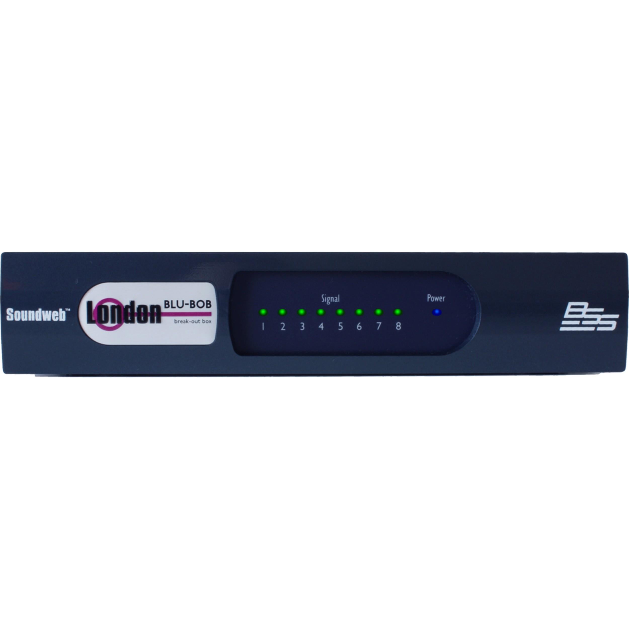 BSS BLU-BOB1 8 Kanal yarı boyutlu BluLink çıkış cihazı