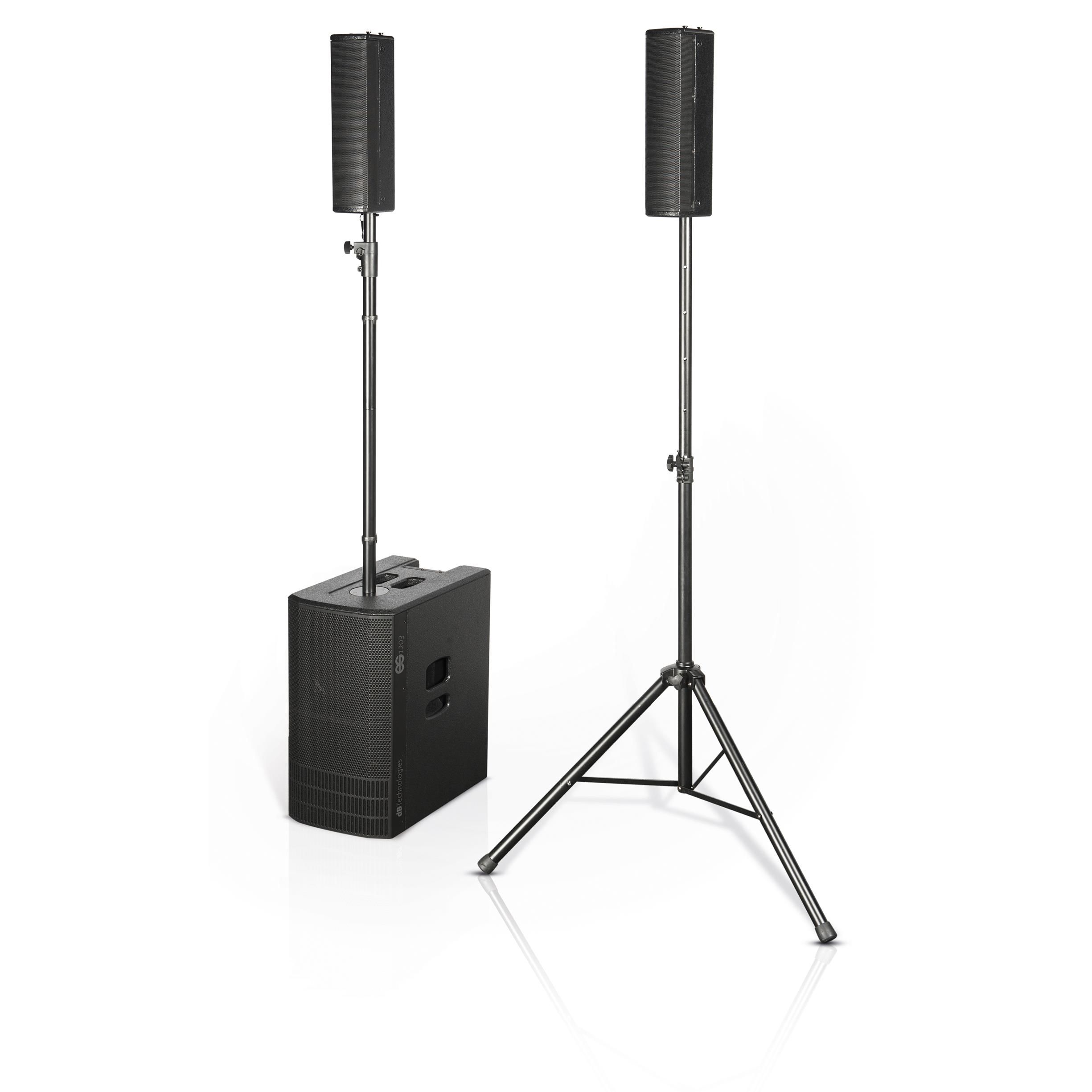 dB technologies ES-1203 Tri-Amped Stereo Sub+Üst Hoparlör Sistemi 2400W