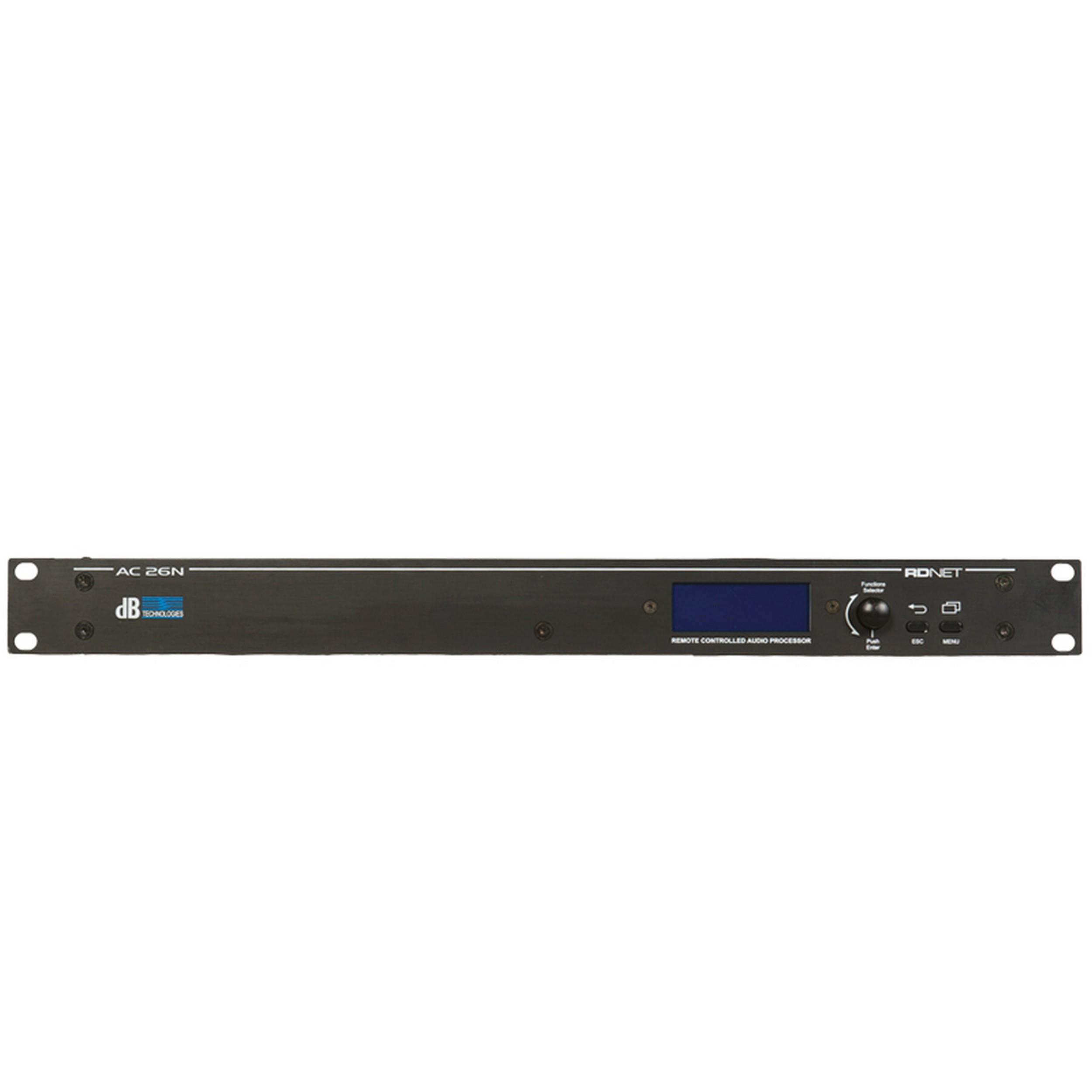 dB technologies AC-26 N Hoparlörler İçin Dijital Kontrol İşlemcisi