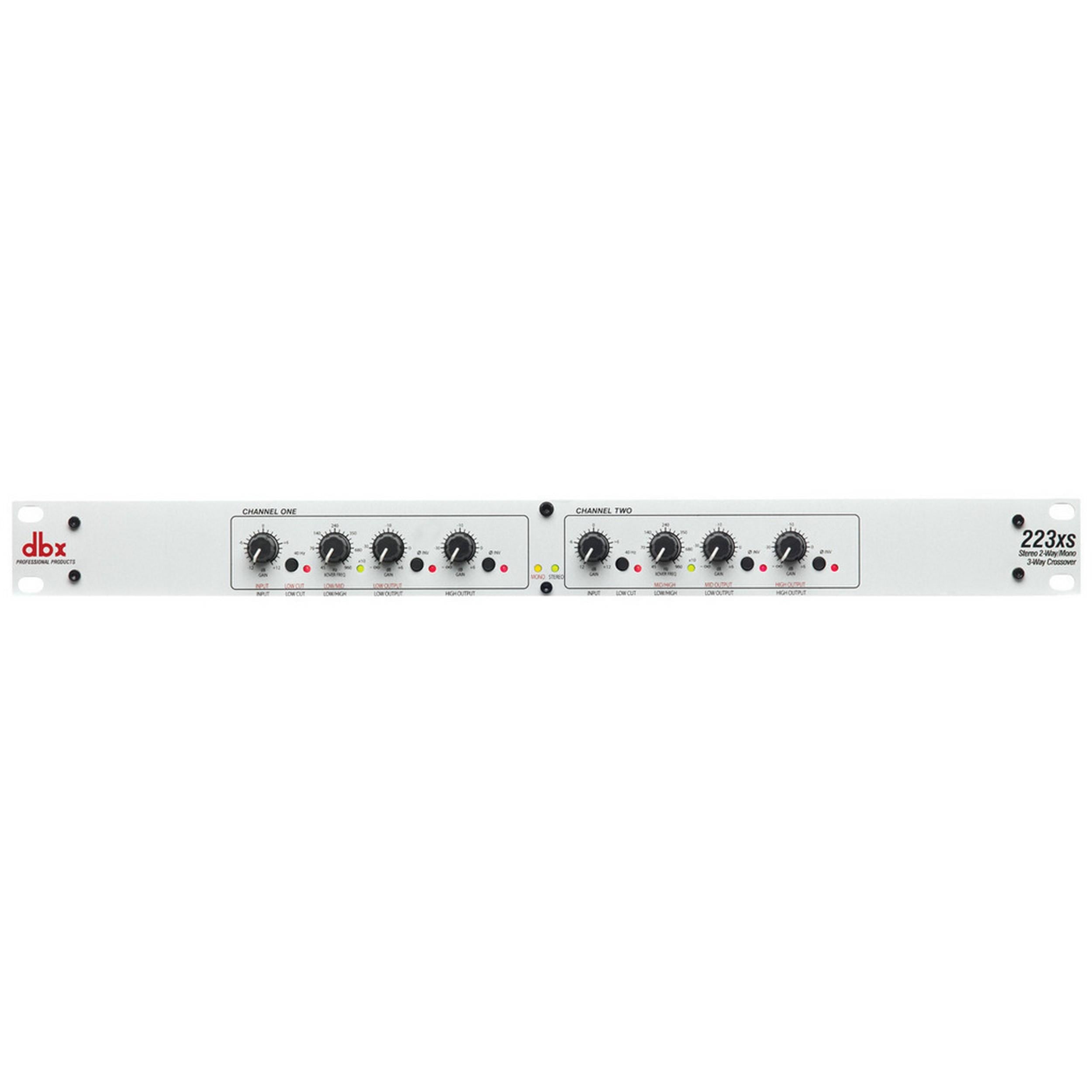 DBX 223XS Stereo 2 Yollu Crossover