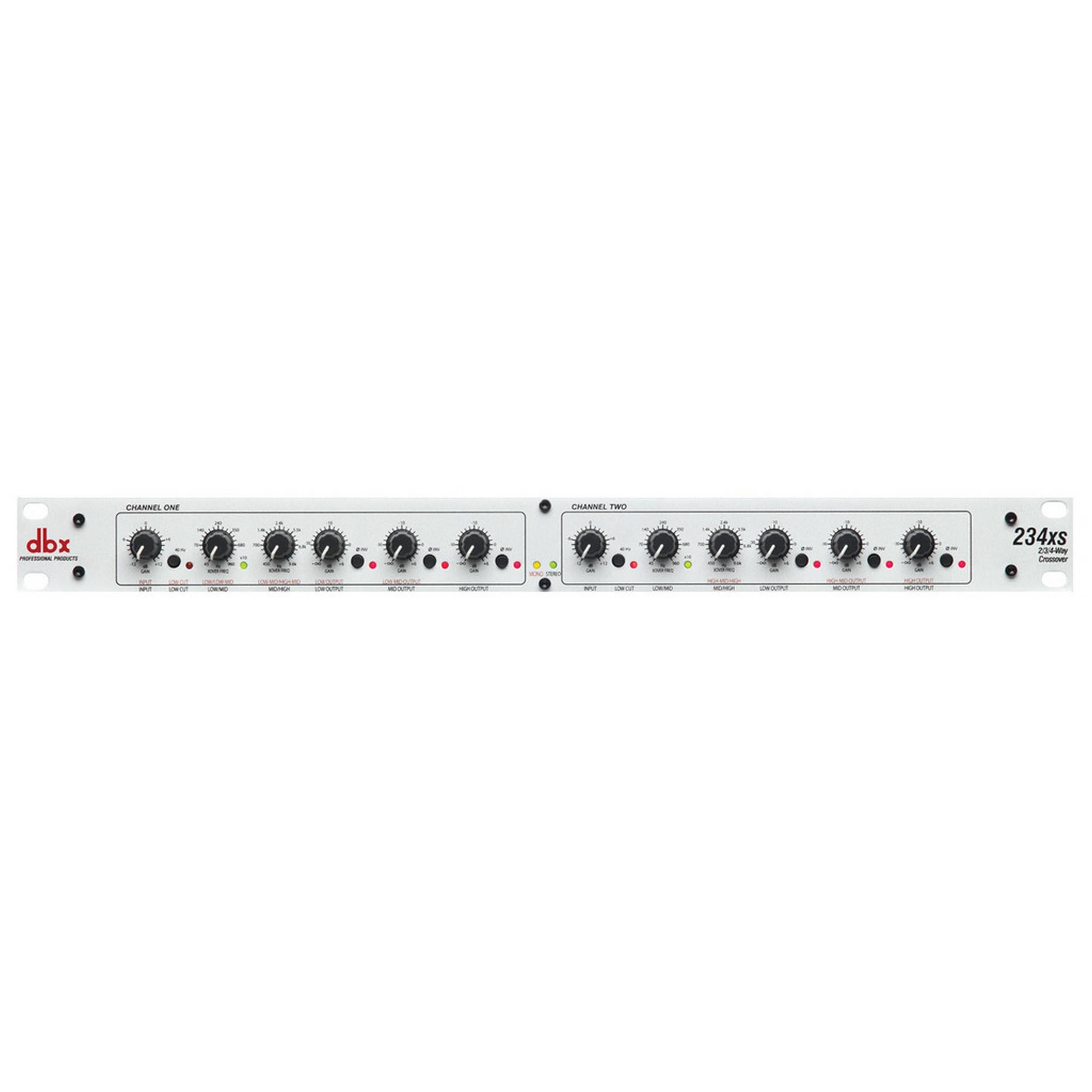 Dbx 234XS Stereo 2/3 Yollu Mono 4 Yollu Crossover