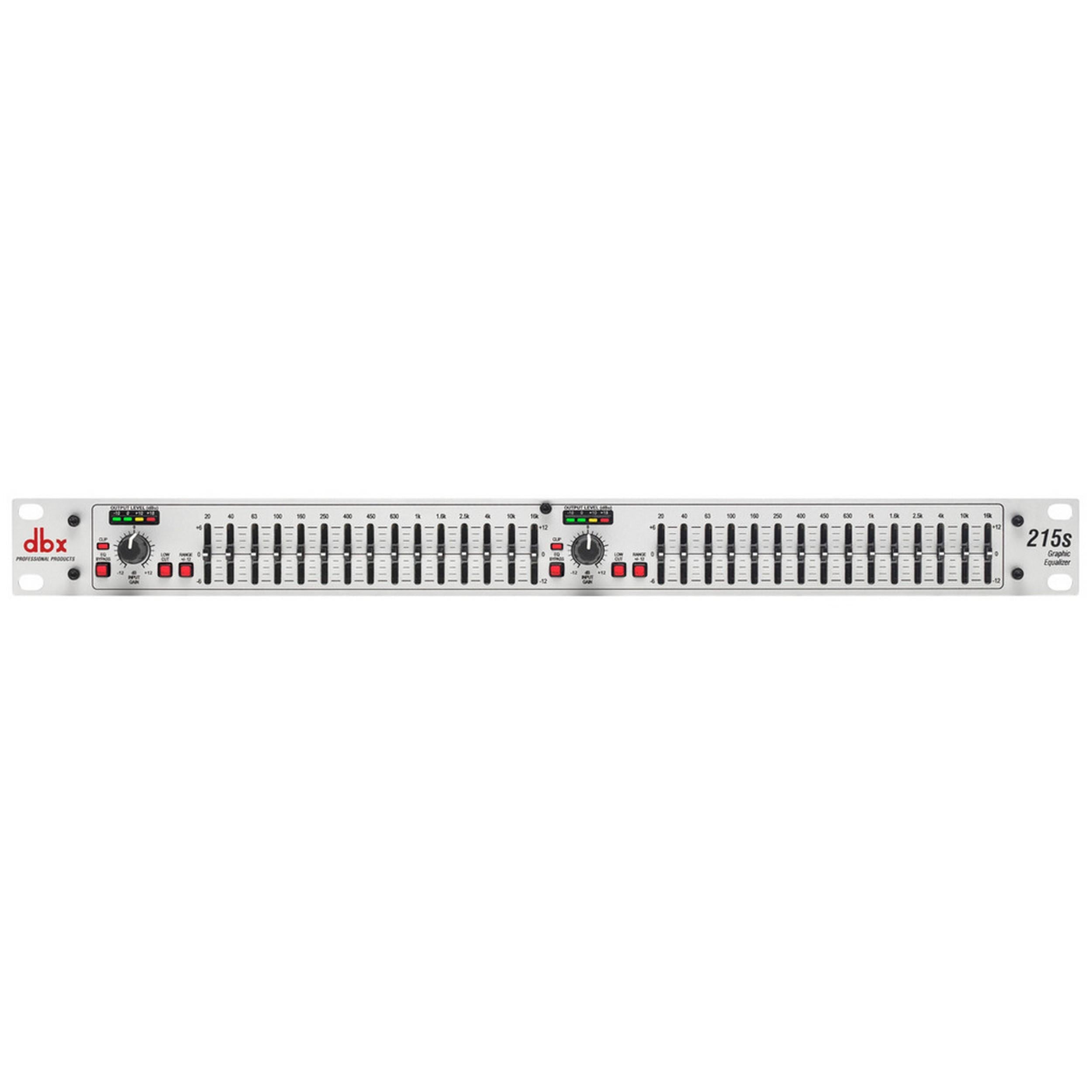 DBX 215S 2x15 Band Grafik Ekolayzer
