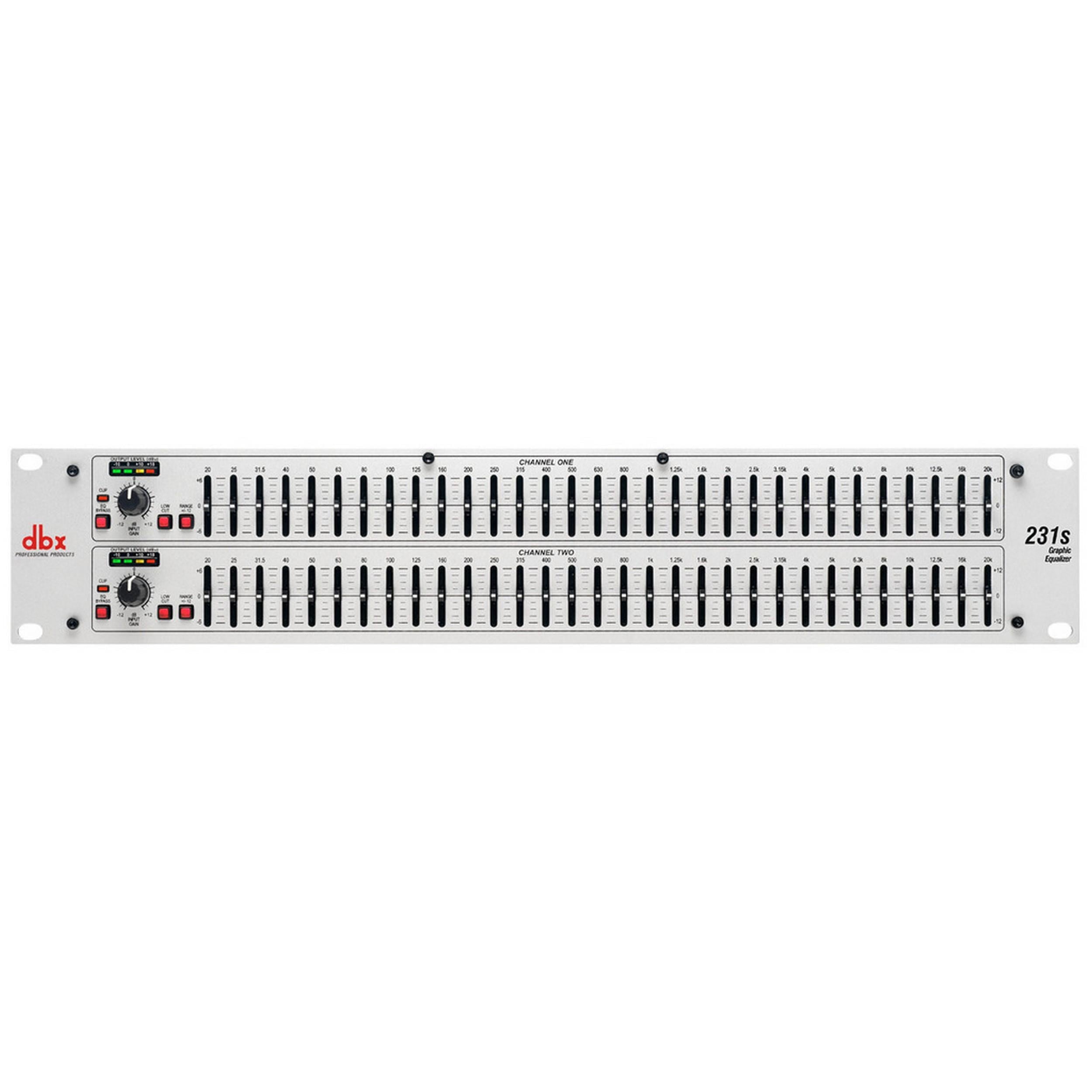 DBX 231S 2x31 Band Grafik Ekolayzer