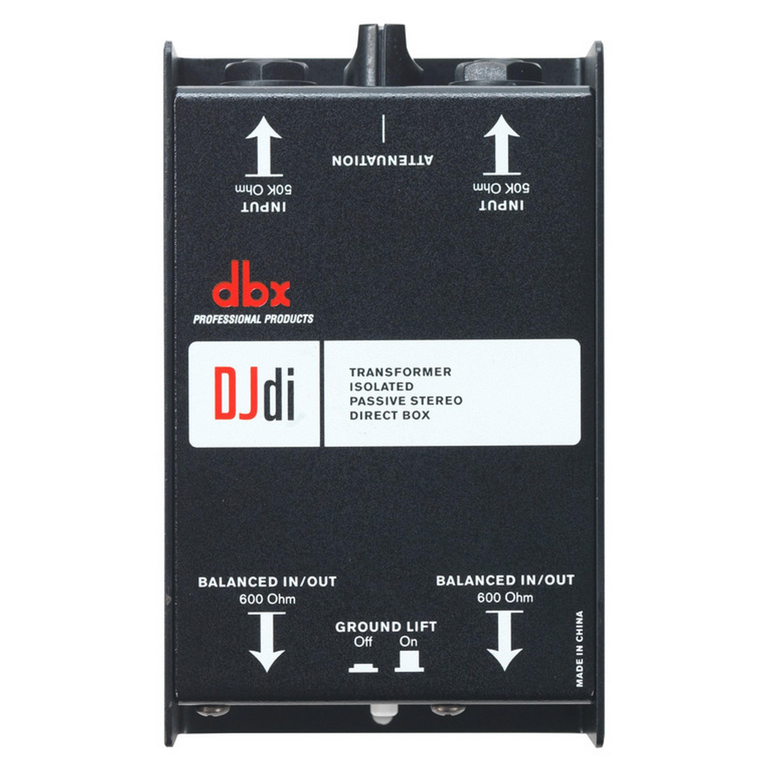 DBX DJDI 2 Kanal Pasif Di-Box