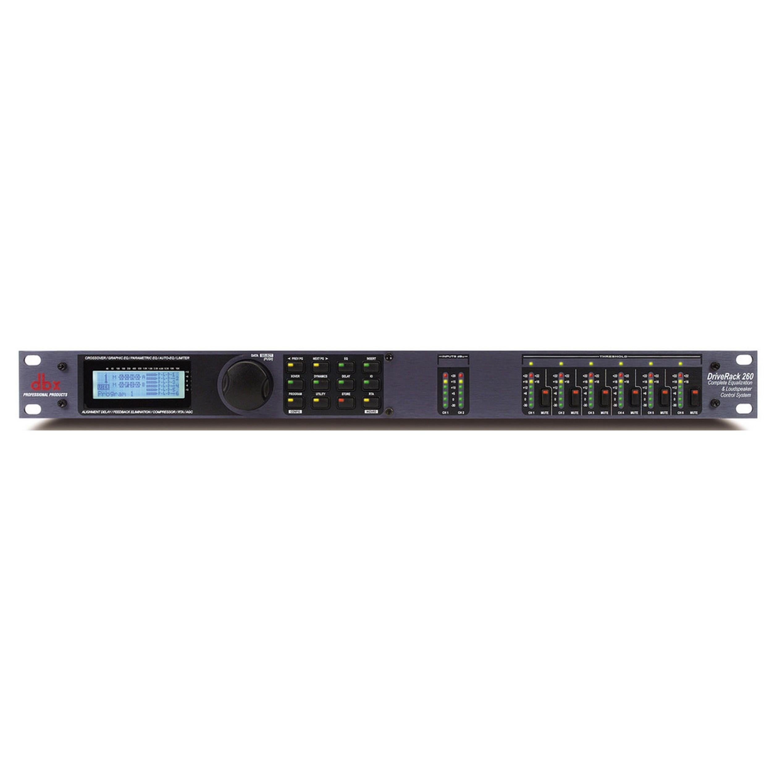 DBX DriveRack 260 2x6 Hoparlör Yönetim Sistemi