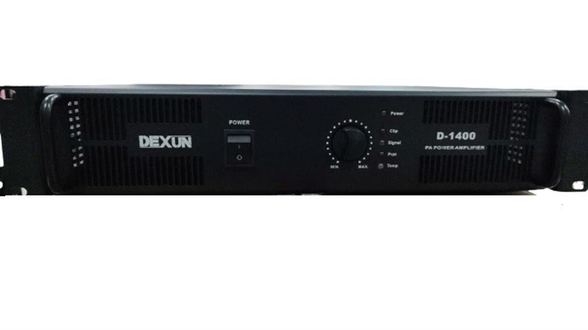 Dexun D-1400 400W/100V POWER AMPLİFİKATÖR