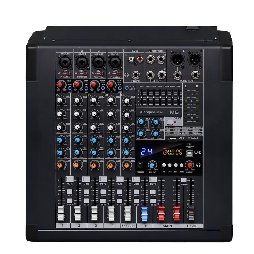  KLANGMEİSTER M6 6 KANAL ANALOG MİKSER