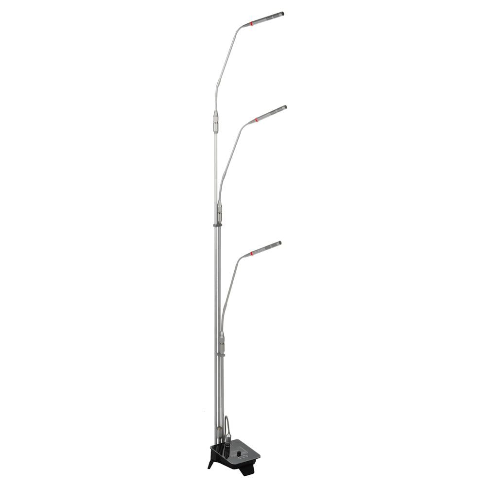 KLANGMEİSTER KGM-316 ÜÇLÜ SEHPALI MİKROFON