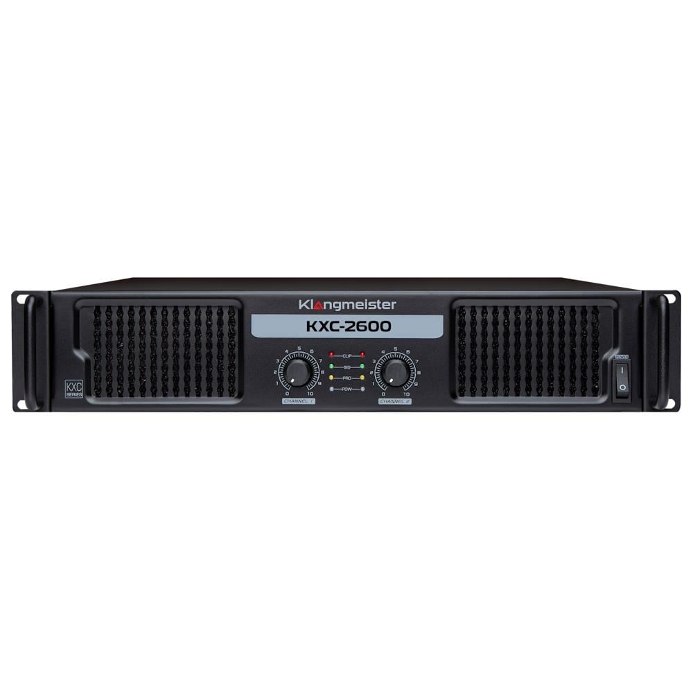 KLANGMEİSTER KXC-2600 2x600W/100V POWER AMFİ