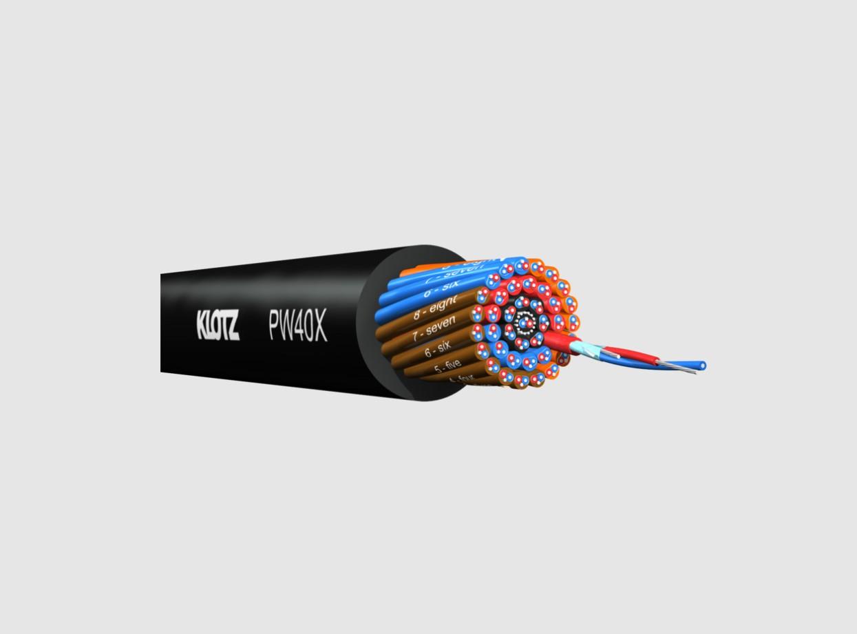 Klotz PW12X.100 12 x 2 x 0.22 mm² PVC MULTİCORE KABLOSU