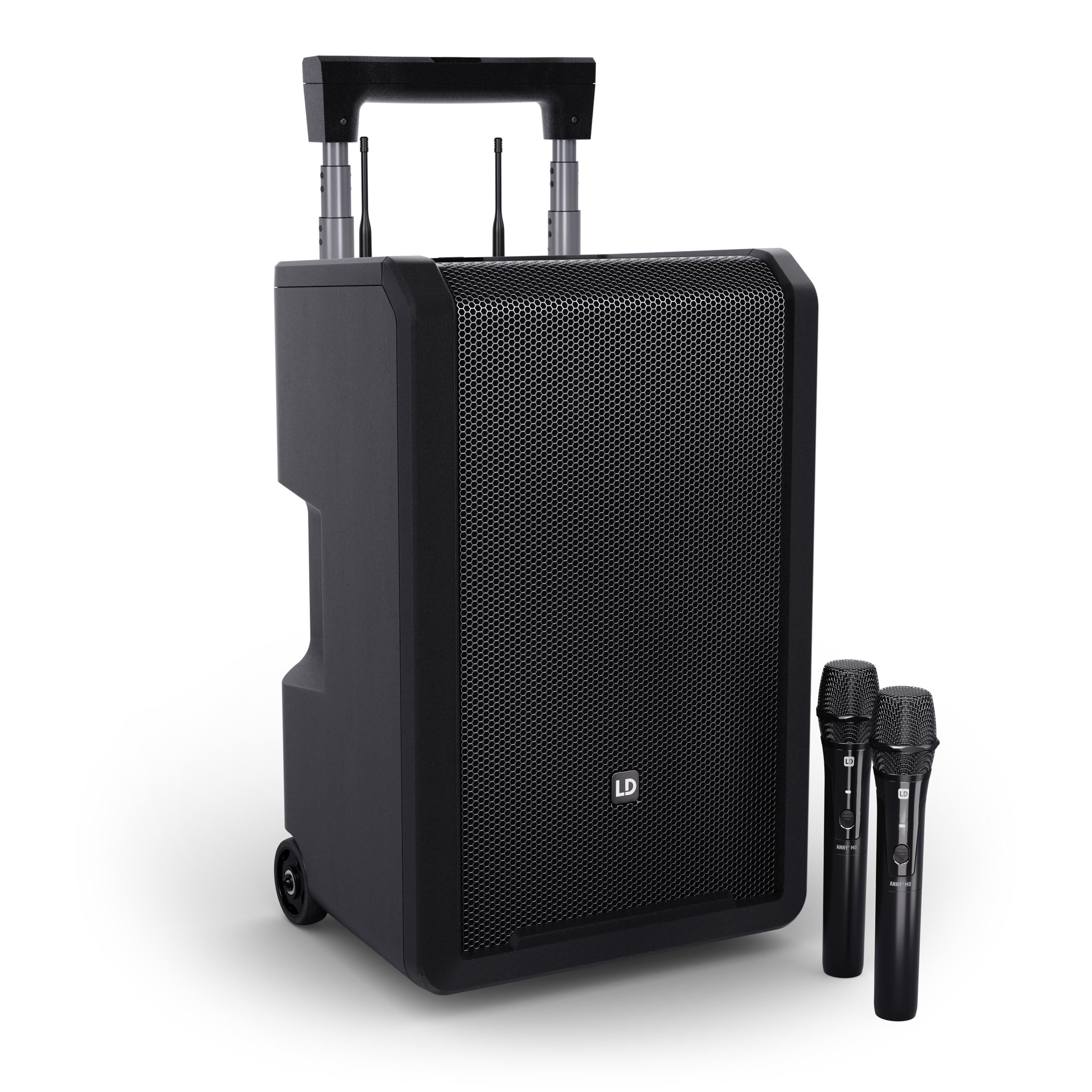 LD Systems ANNY10HHD2B5 1x10'' Taşınabilir Akülü Hoparlör
