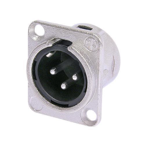  Neutrik NC3MD-L-1 3 Pin Şase Tipi Erkek XLR Konnektör