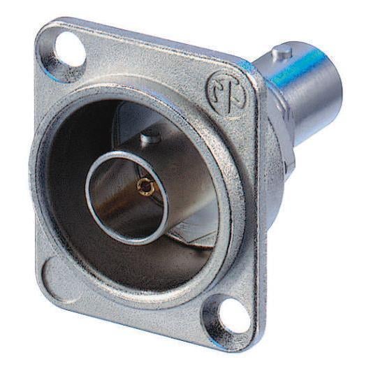 Neutrik NBB75DFG 75Ω BNC Şase Tipi Konnektör