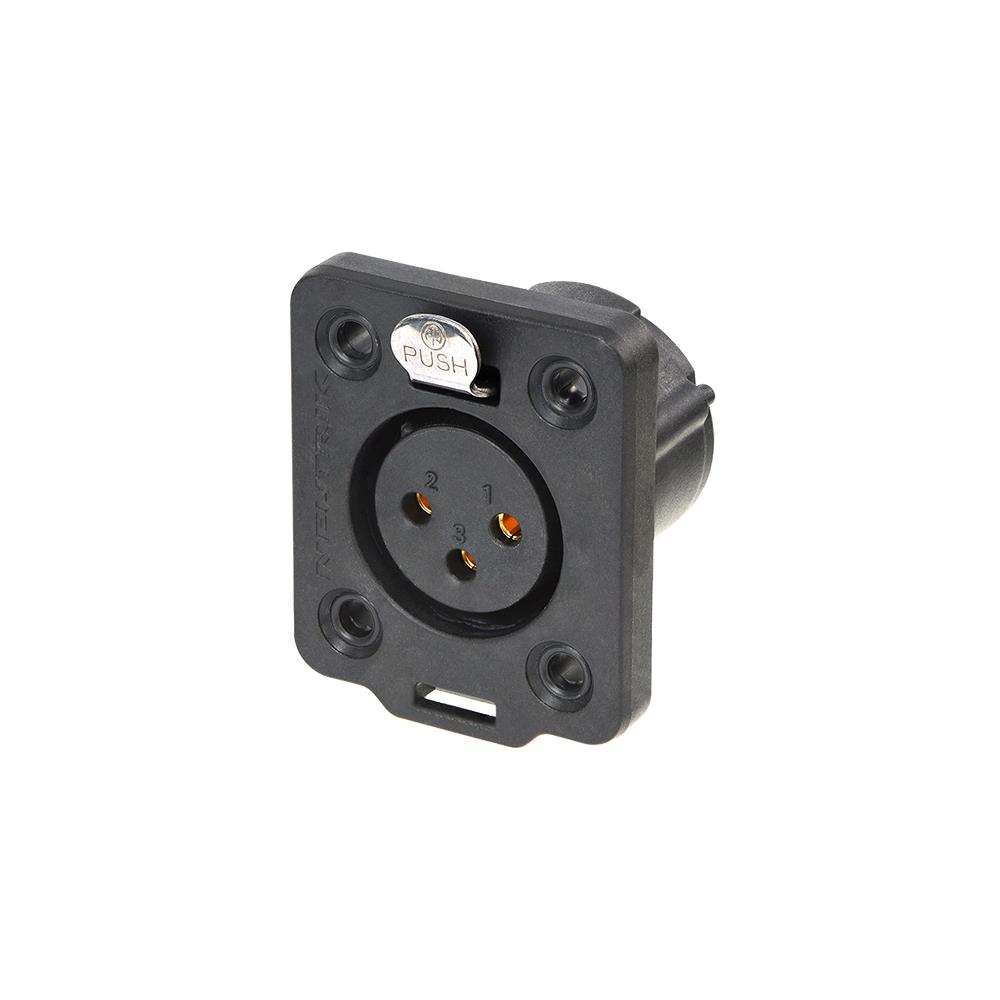 Neutrik NC3FDX-TOP 3 Pin Şase Tipi Outdoor Dişi XLR Konnektör