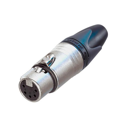 Neutrik NC5FXX 5 Pin Nikel Gövdeli Dişi XLR Konnektör