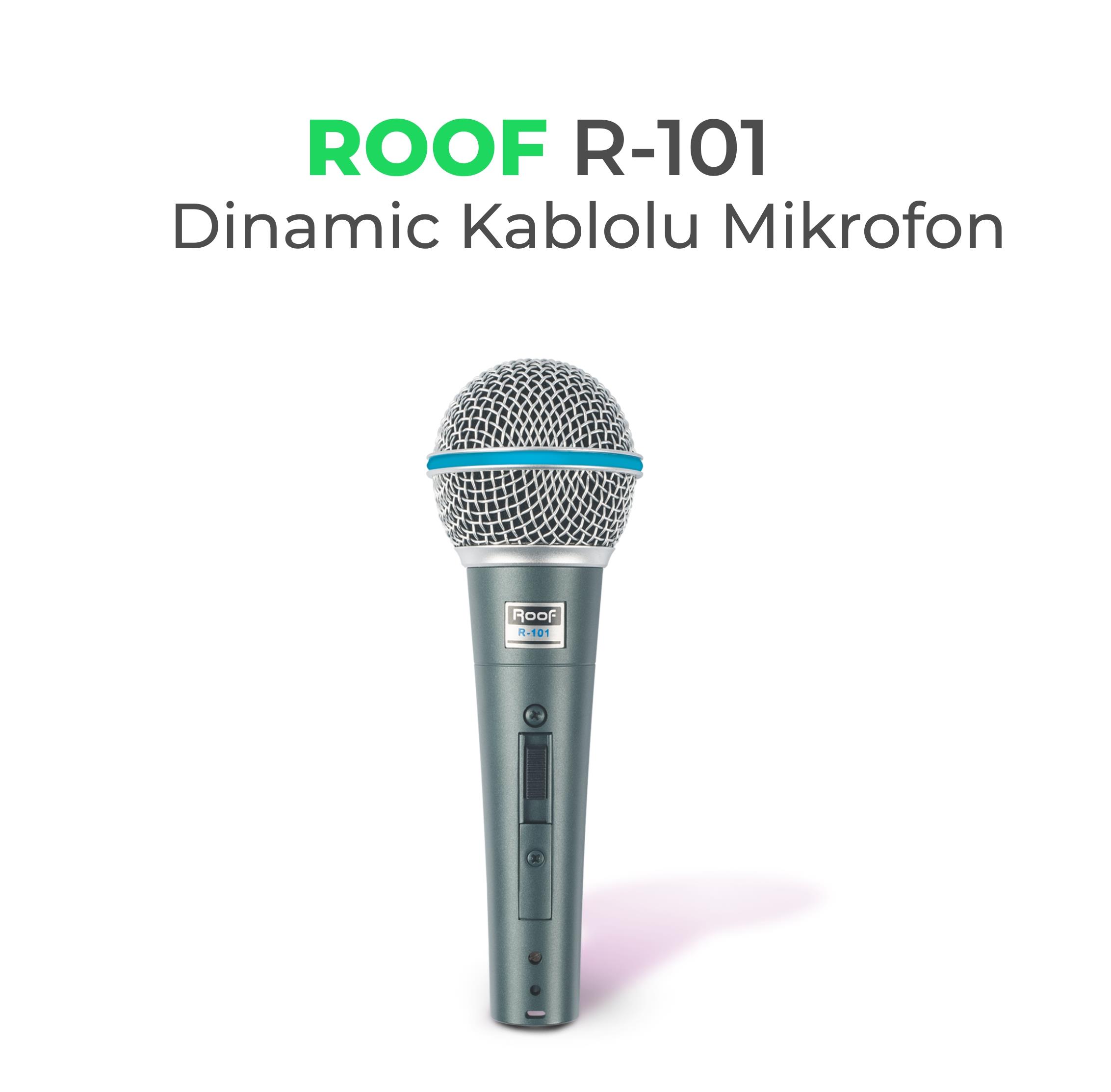 Roof R–101 KABLOLU VOKAL MİKROFON