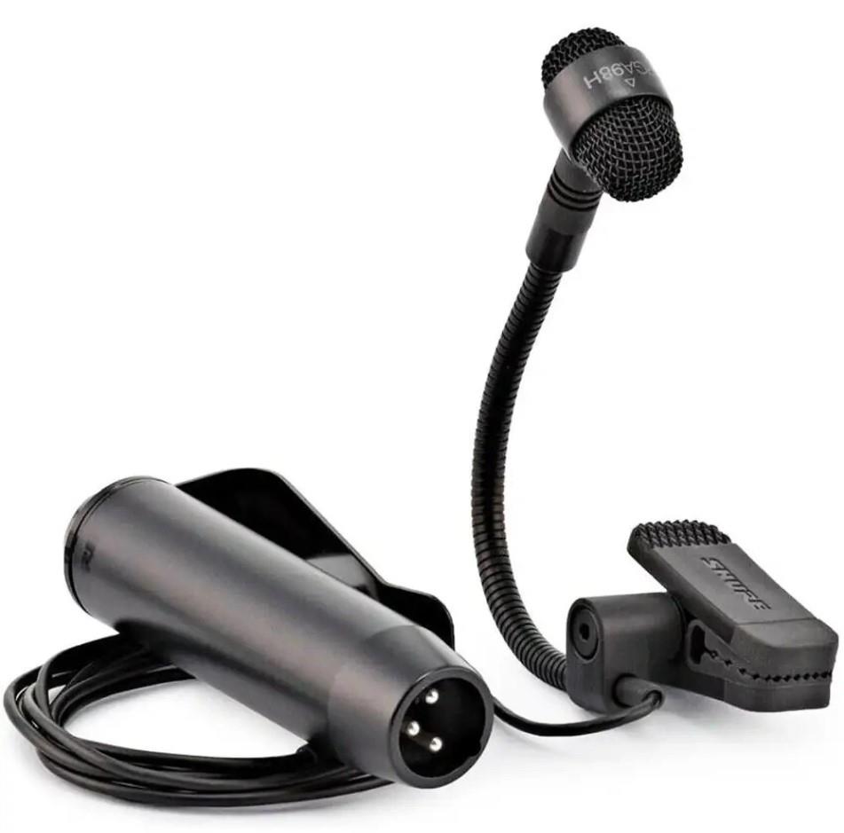 SHURE PGA98H-XLR KISKAÇLI NEFES ENSTÜRMAN MİKROFONU