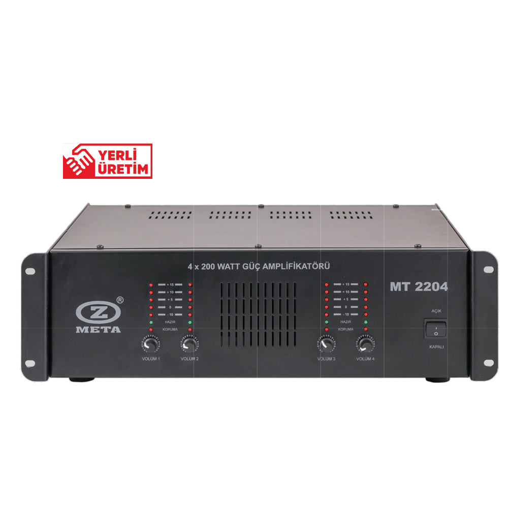 WEST SOUND MT 22044 KANAL POWER AMPLİFİKATÖR